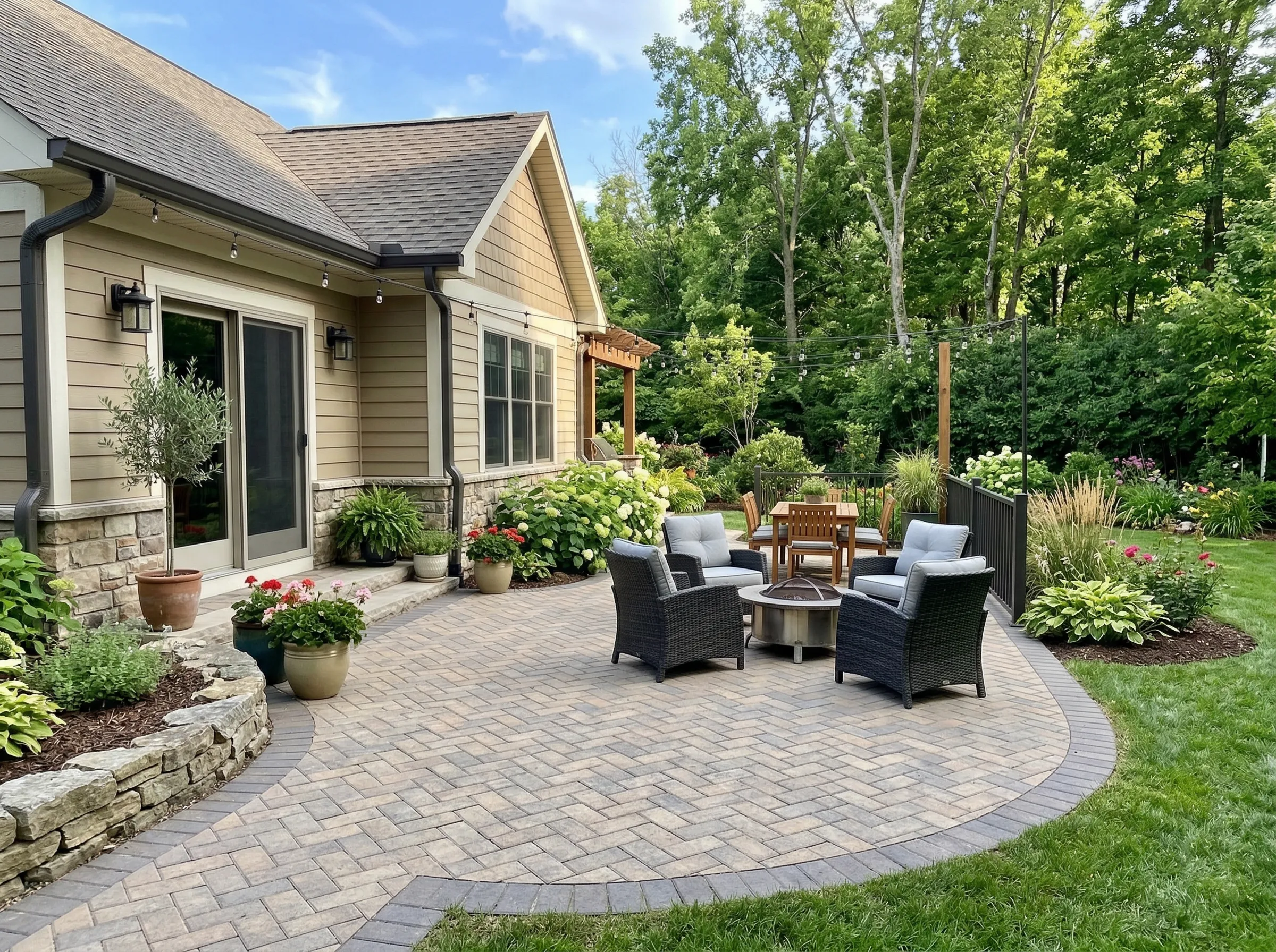 Backyard makeover Charleston SC