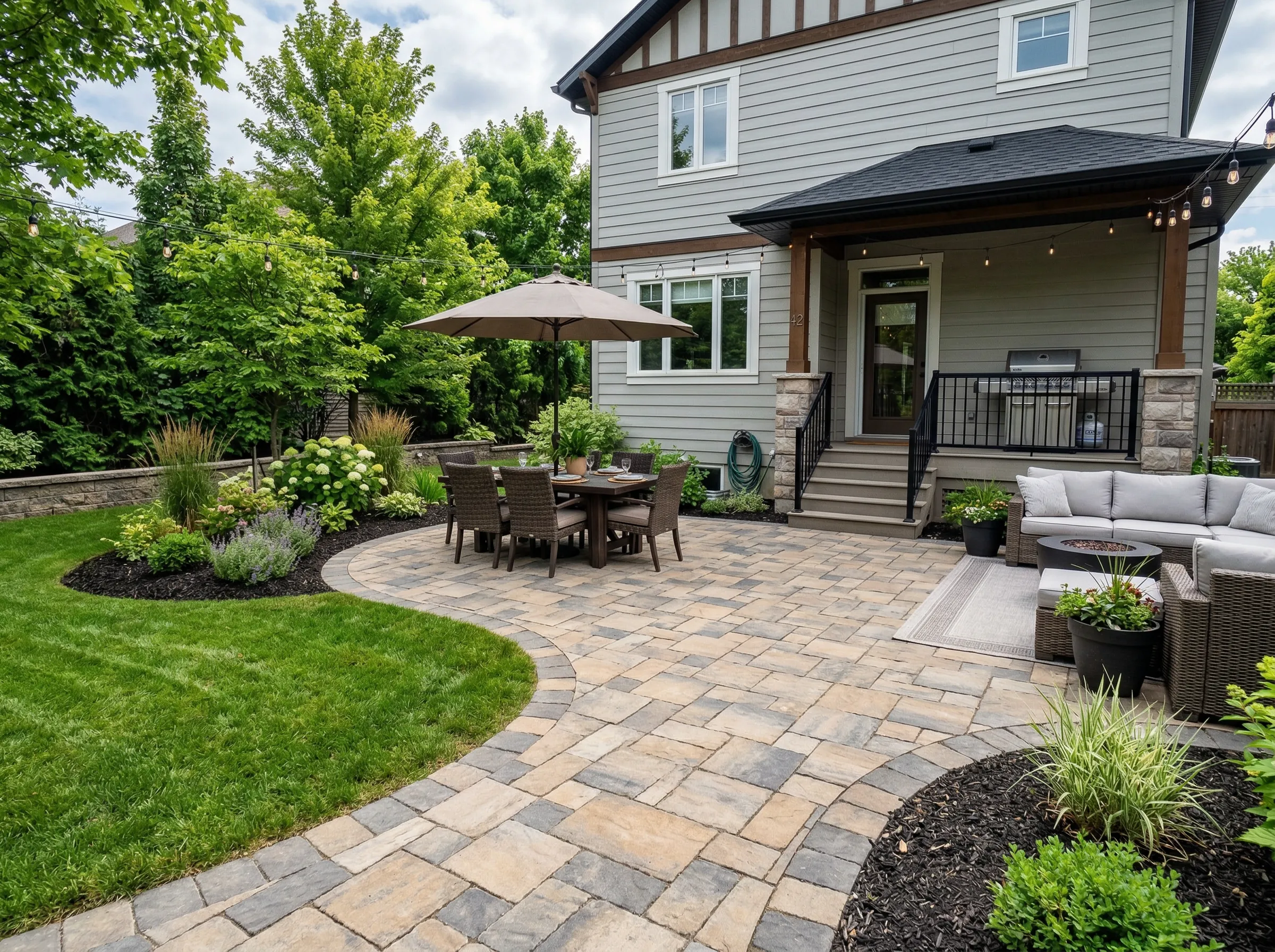 Shaped Landscaping team working in Charleston, SC