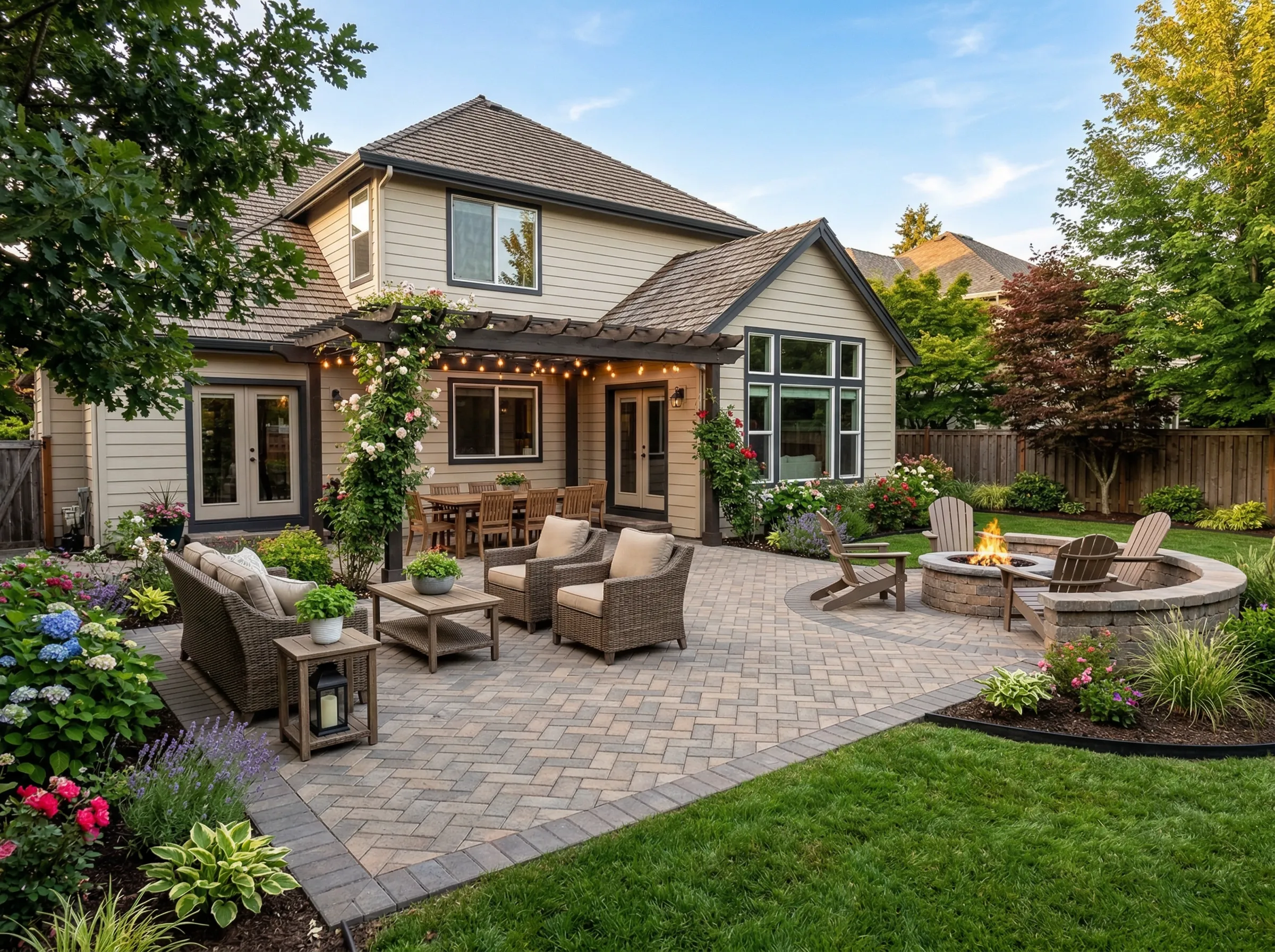 Elegant paver patios Charleston SC