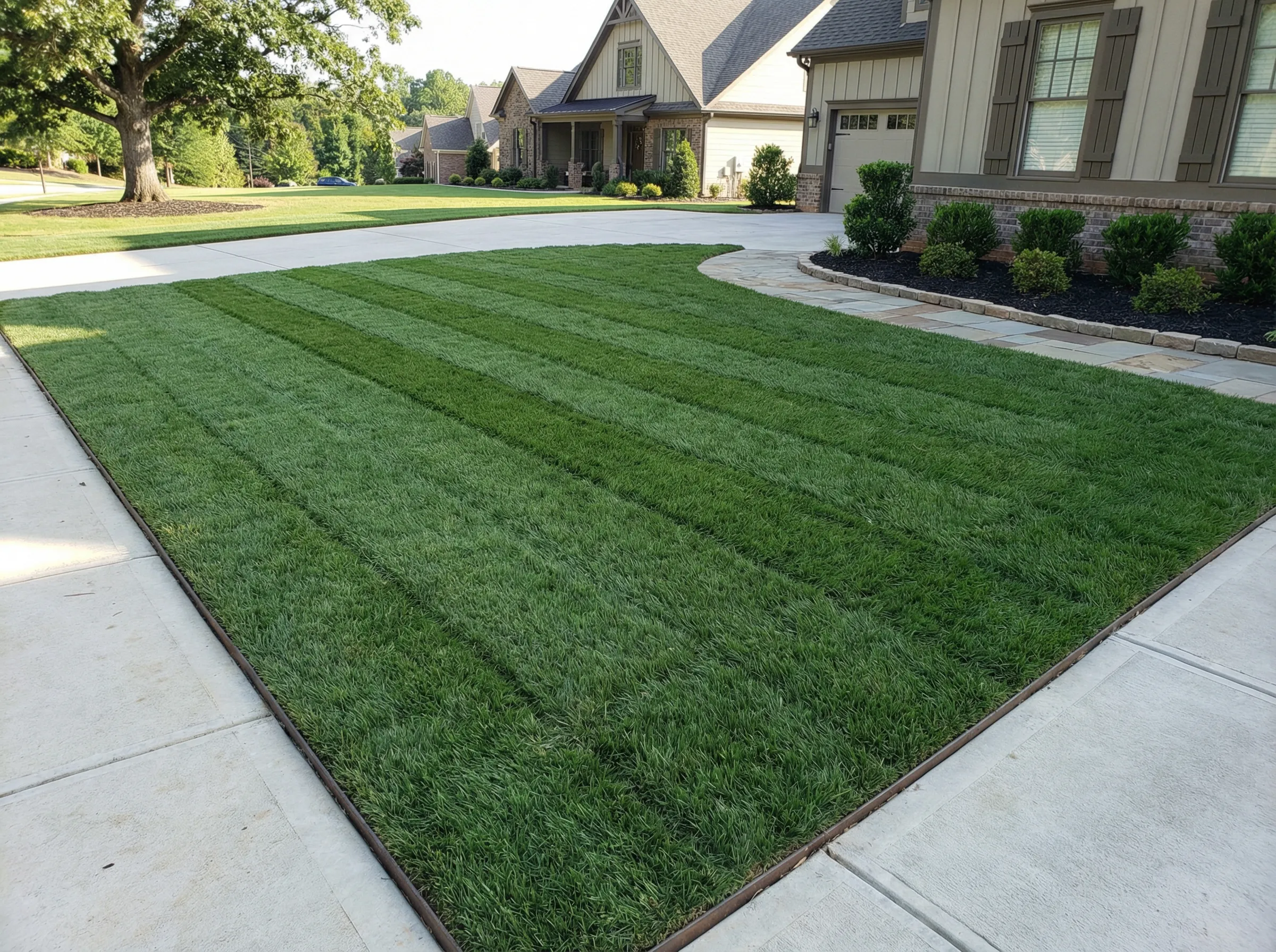 New sod installation Charleston SC
